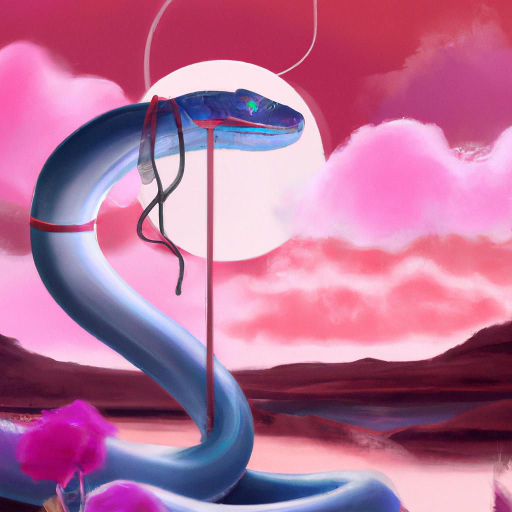 sonhar com cobra cor de rosa2