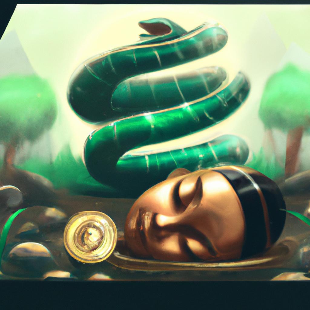 Imagem de capa do post Descubra o Significado de Sonhar com Cobra e Dinheiro! com um desenho digital