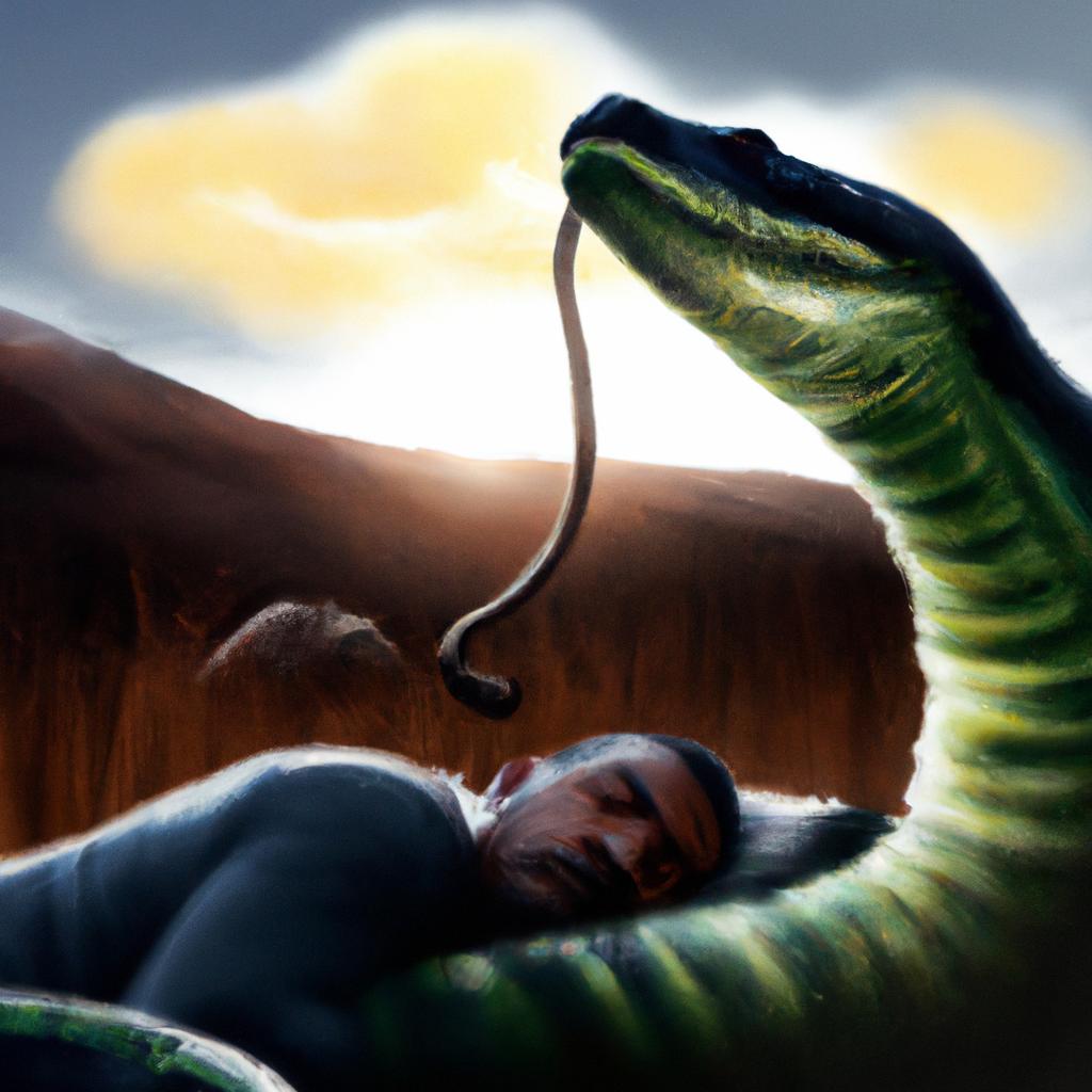 sonhar com cobra engolindo cachorro2