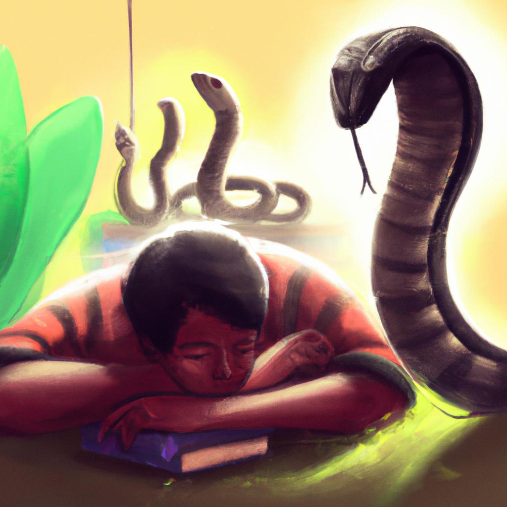 Imagem de capa do post Descubra o Significado de Sonhar com Cobra, Livro dos Sonhos e Jogo do Bicho! com um desenho digital