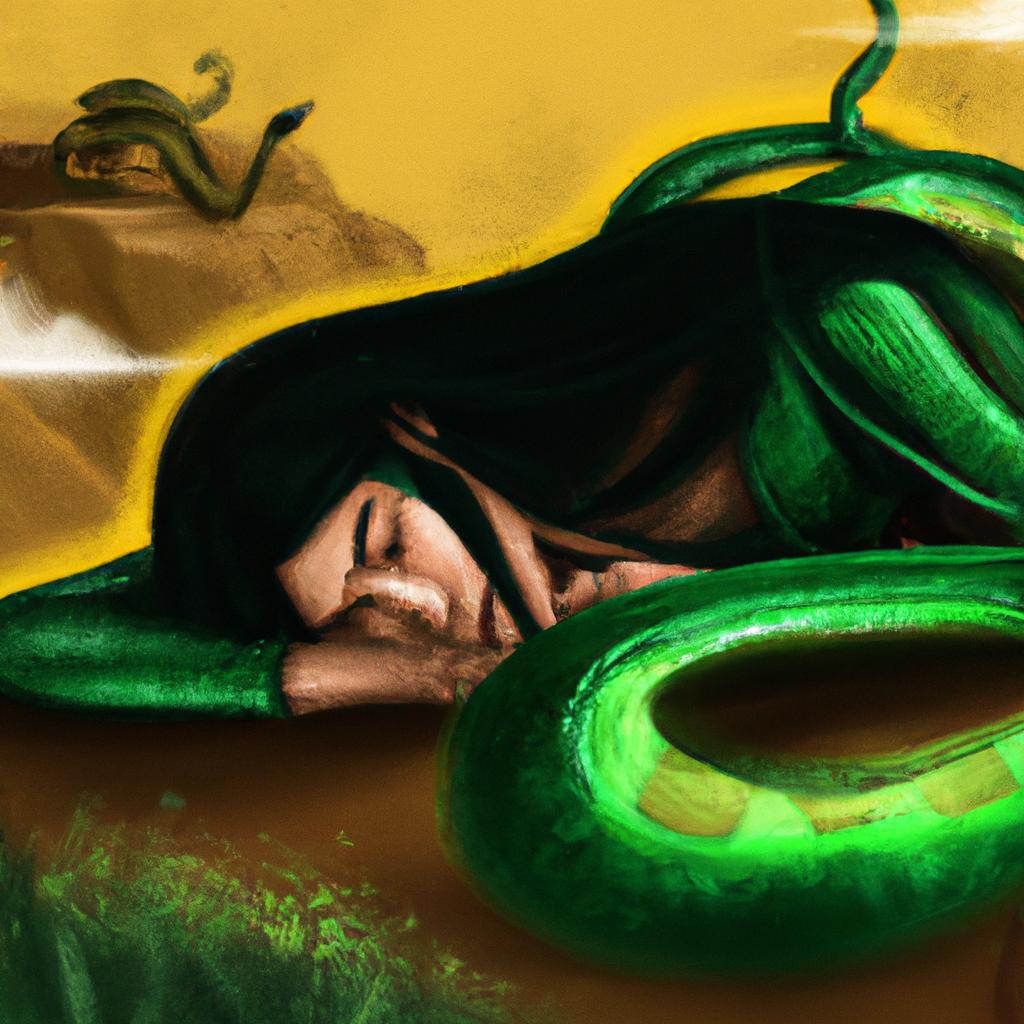 sonhar com cobra verde escuro2