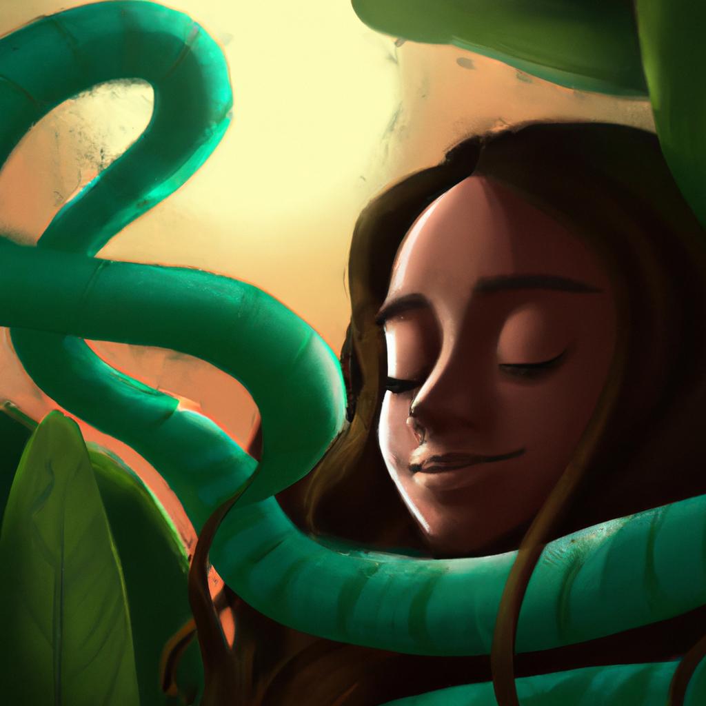 sonhar com cobra verde escuro3
