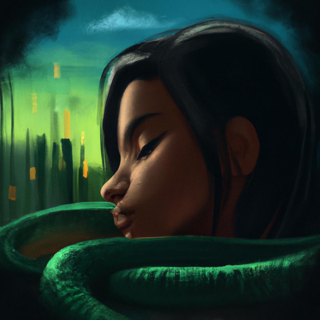 sonhar com cobra verde escuro4
