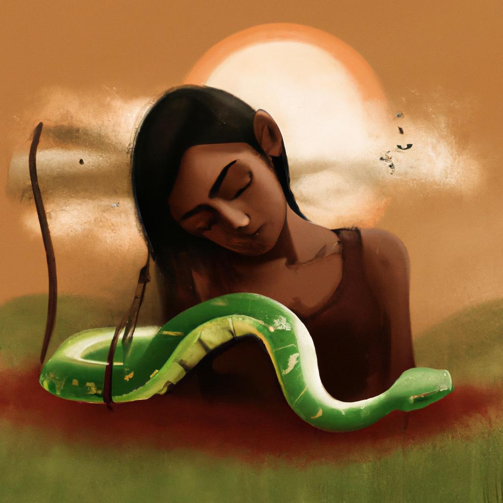 Sonhar com Cobra Verde Me Picando: O Que Significa? 4 sonhar com cobra verde me picando2