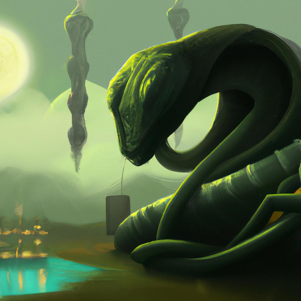 Imagem de capa do post Descubra o Que Significa Sonhar com Cobrad! com um desenho digital
