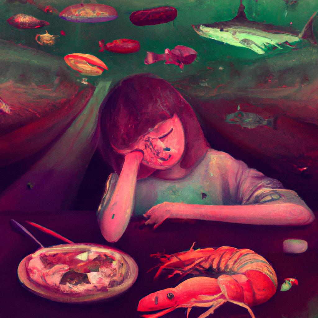 Imagem de capa do post "Sonhar com Comida Estragada com Bicho: Descubra o Significado!" com um desenho digital