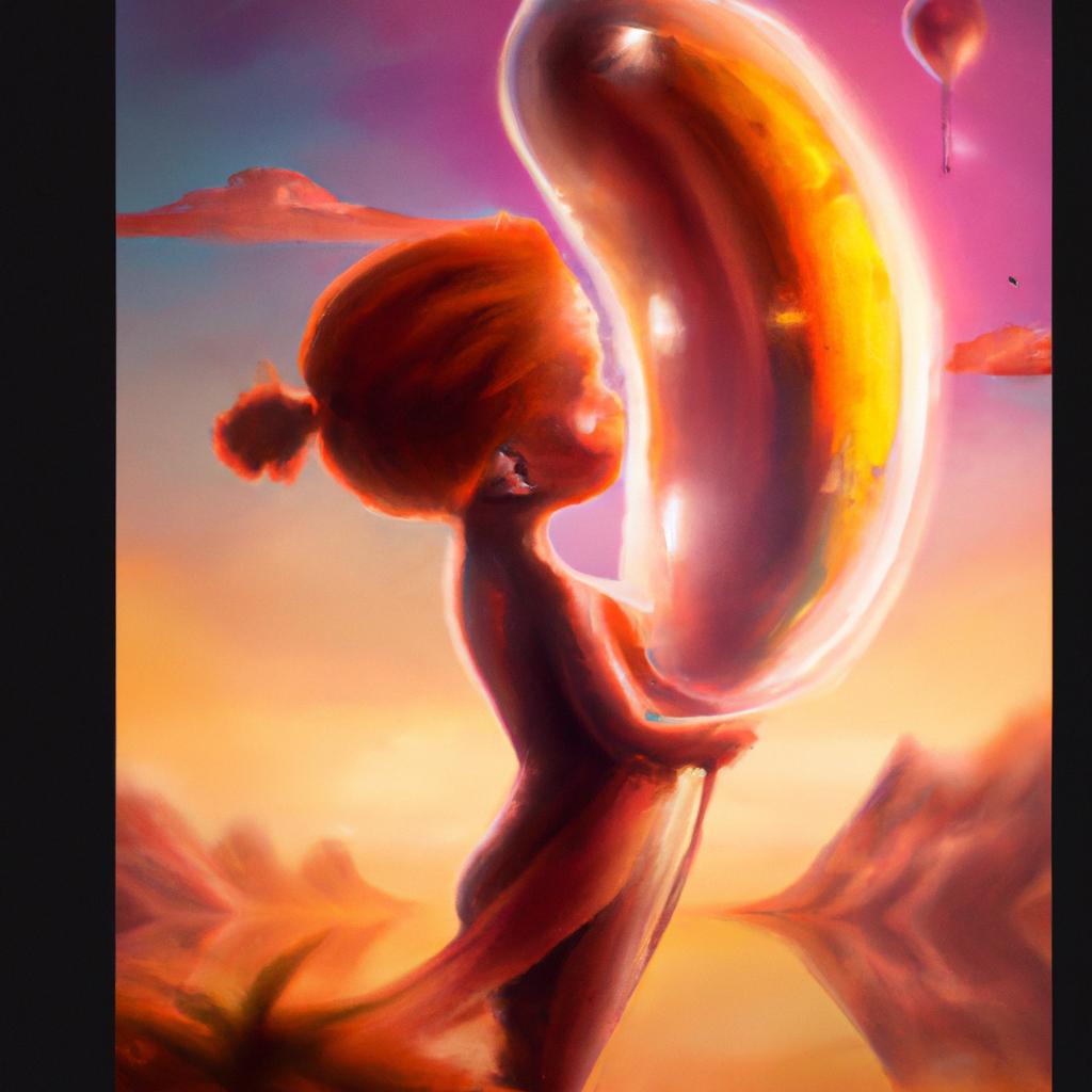 Imagem de capa do post "Descubra o Significado de Sonhar com Conhecida Gravida!" com um desenho digital