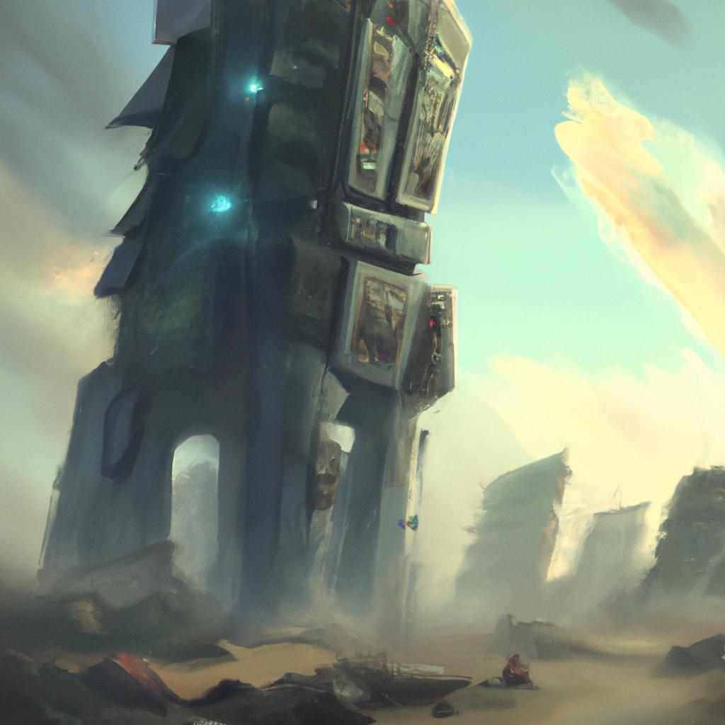 Imagem de capa do post "Conheça o Significado de Sonhar com Construção Inacabada!" com um desenho digital