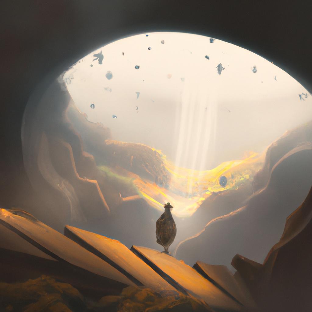 Imagem de capa do post "O Que Significa Sonhar com Cova Aberta e Vazia?" com um desenho digital