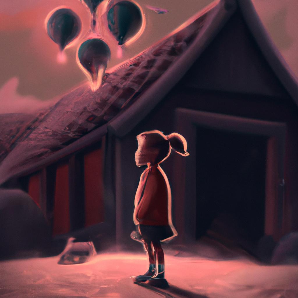 Imagem de capa do post "Descubra o Significado de Sonhar Com Criança Menina!" com um desenho digital