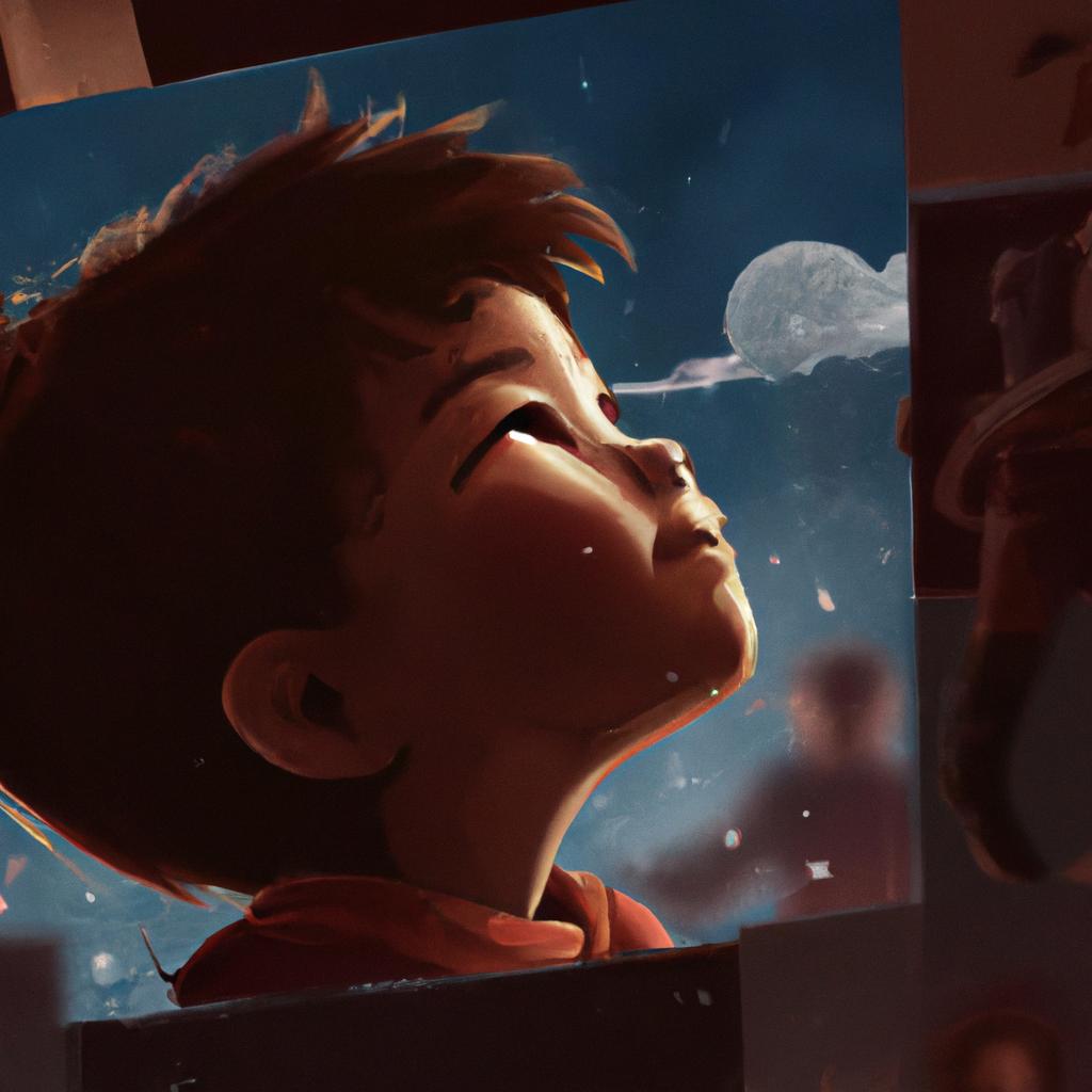 Imagem de capa do post "Descubra o Significado de Sonhar com Crianças em 60 Segundos!" com um desenho digital
