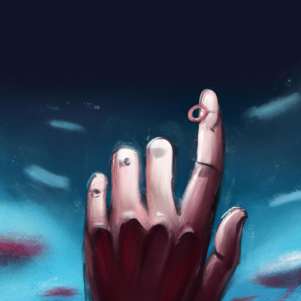 Imagem de capa do post Sangue nos Dedo Sonhados: Descubra o Significado! com um desenho digital