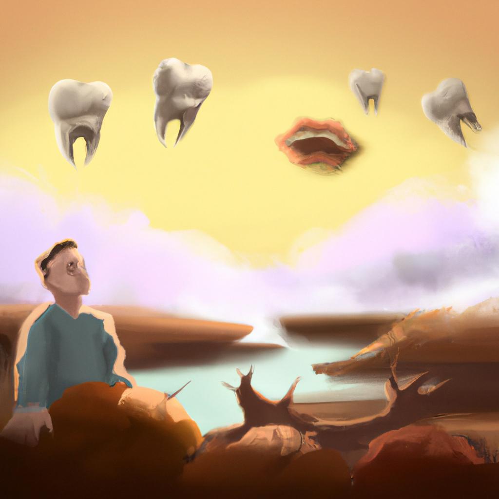 Imagem de capa do post Descubra o Significado de Sonhar com Dentes Estragados! com um desenho digital