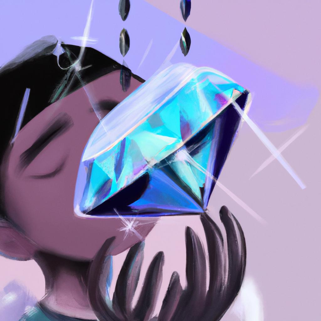 Imagem de capa do post Descubra o que Significa Sonhar com Diamantes e Pedras Preciosas! com um desenho digital