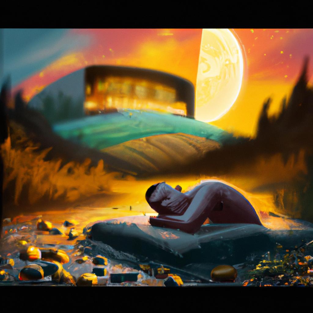 Imagem de capa do post "Descubra o Significado de Sonhar com Dinheiro Escondido!" com um desenho digital
