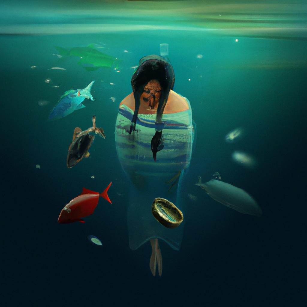 Imagem de capa do post Descubra o Significado do Sonho "Dinheiro na Água"! com um desenho digital