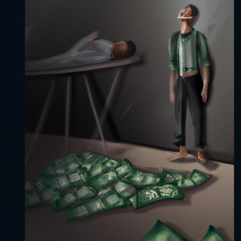 Imagem de capa do post Descubra o que Significa Sonhar com Dinheiro no Chão! com um desenho digital