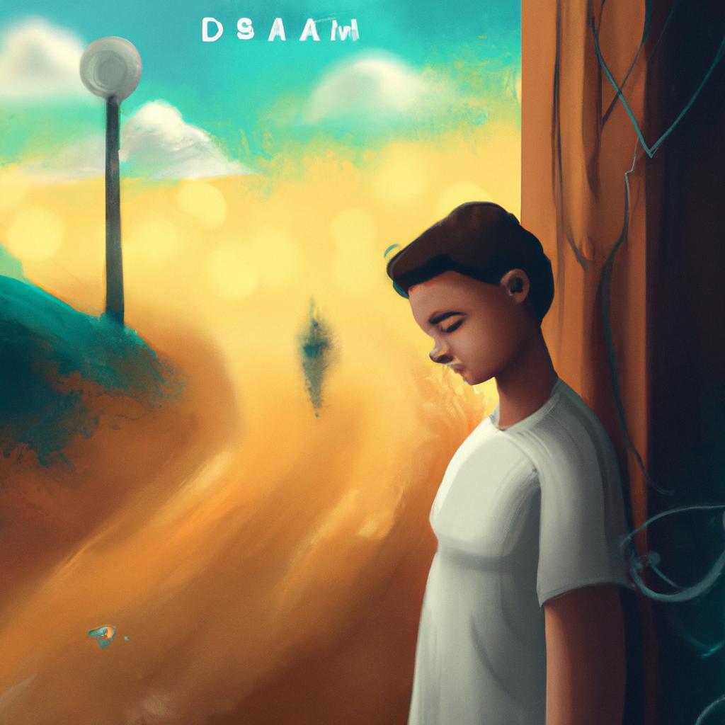 Imagem de capa do post "Descubra o Significado disso: Sonhar com Dívida Atrasada" com um desenho digital