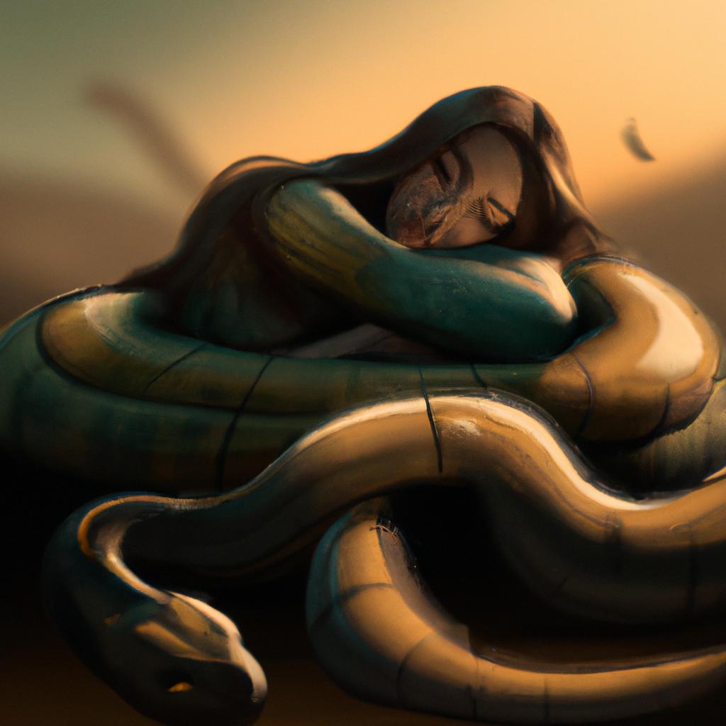 sonhar com duas cobras enroladas uma na outra2