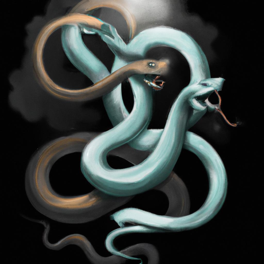 sonhar com duas cobras enroladas uma na outra4