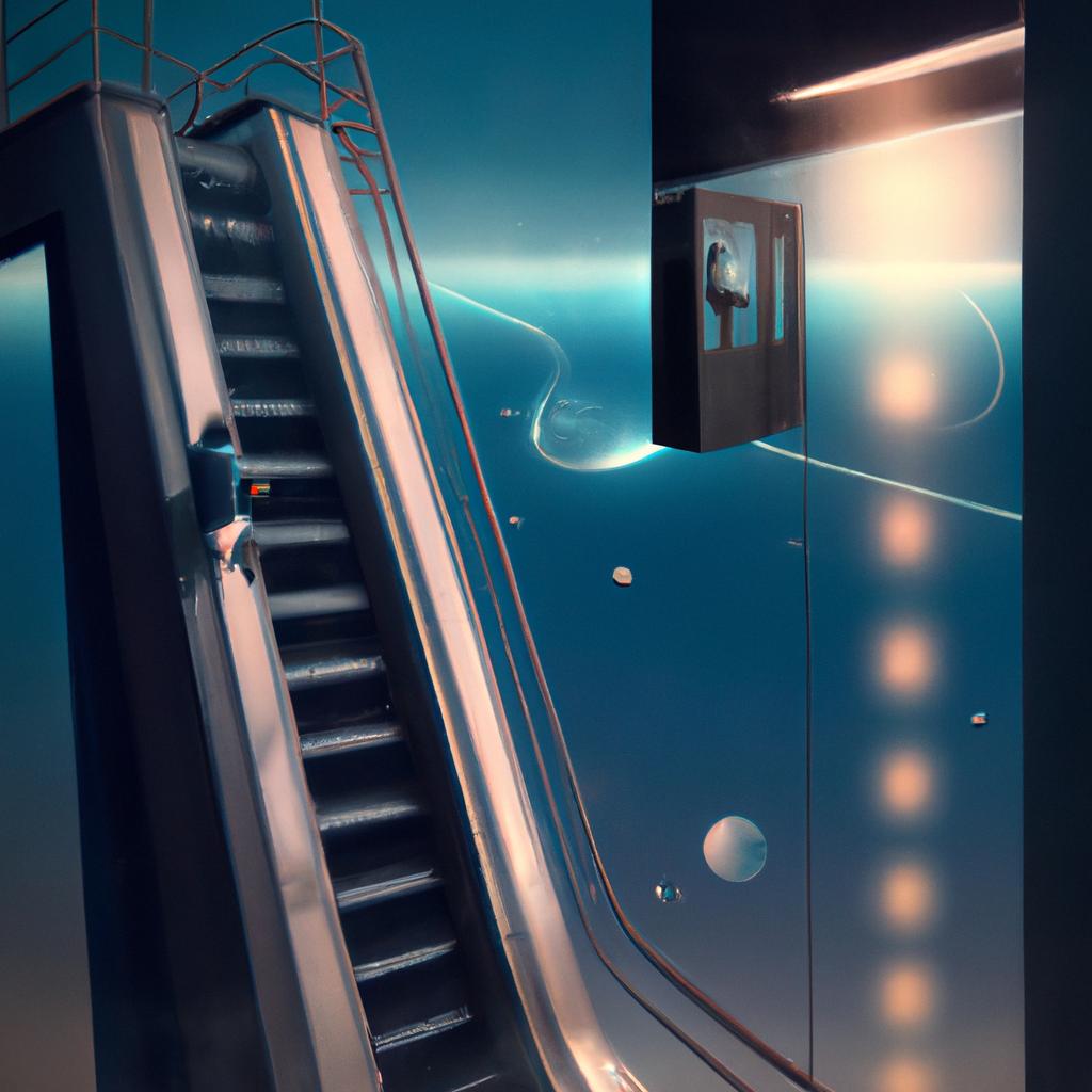 Imagem de capa do post "Sonhar com Elevador Subindo e Descendo: Significados Revelados!" com um desenho digital