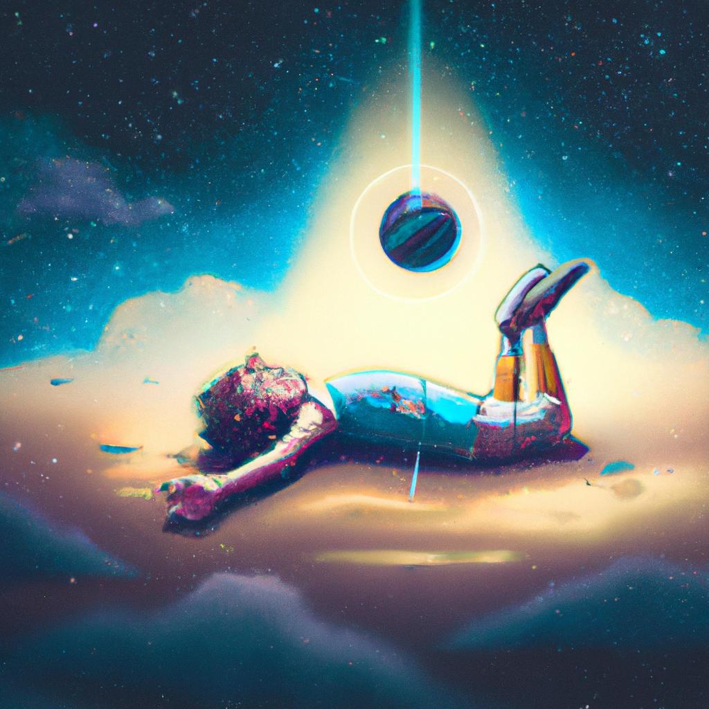 Imagem de capa do post "Descubra o Significado de Sonhar com Estrela Cadente Caindo na Terra!" com um desenho digital