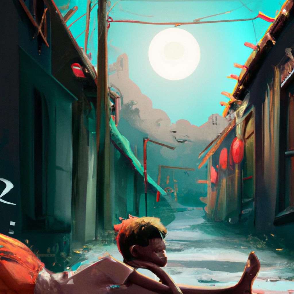 Imagem de capa do post "Descubra o Significado de Sonhar com Exu Tranca Rua!" com um desenho digital