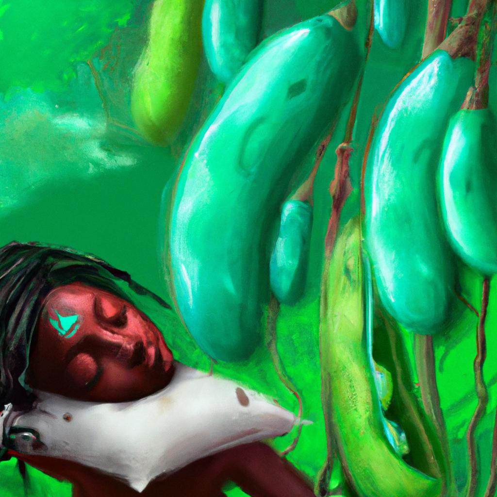 Imagem de capa do post Sonhar com Feijão Verde na Casca: O Que Significa? com um desenho digital