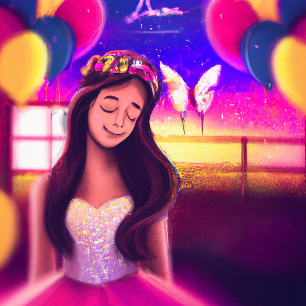 Imagem de capa do post Sonhar com Festa de 15: Descubra o Significado Real! com um desenho digital