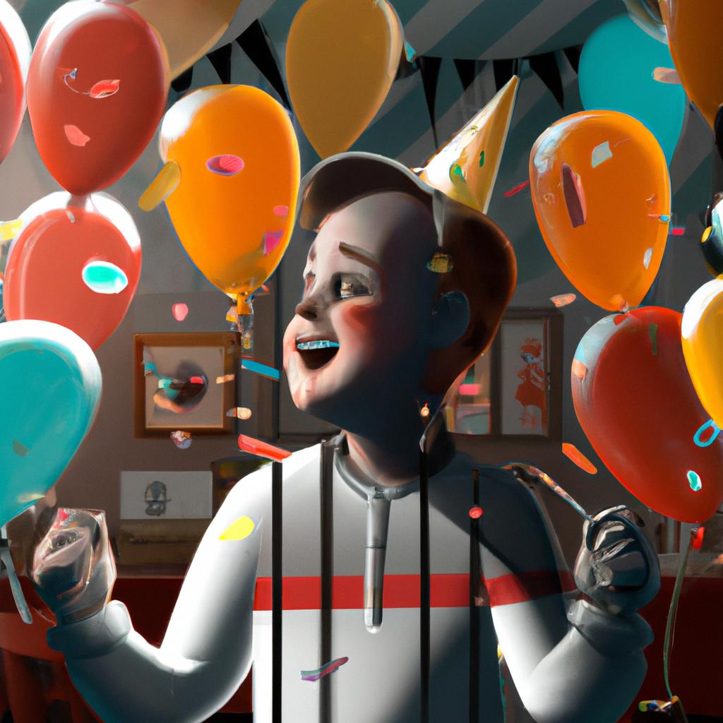 Imagem de capa do post "Descubra o Significado de Sonhar com Festa de Aniversário Surpresa!" com um desenho digital