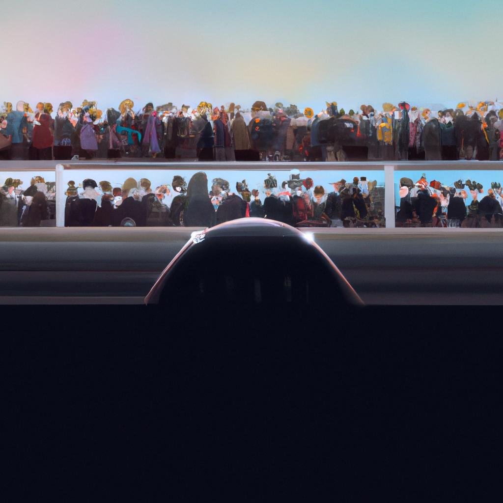 Imagem de capa do post Descubra o que Significa Sonhar com Fila Grande de Pessoas com um desenho digital