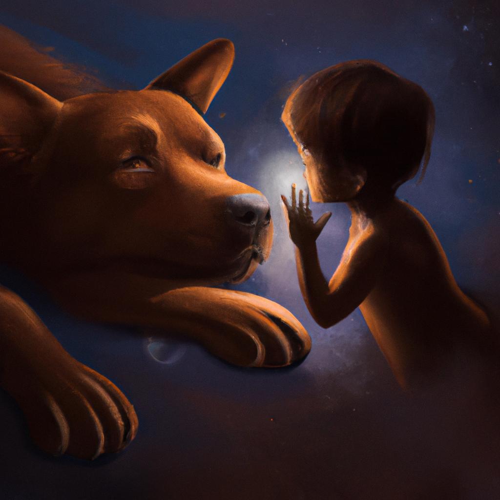 Imagem de capa do post Descubra o que Significa Sonhar com Filhote de Cachorro Marrom com um desenho digital
