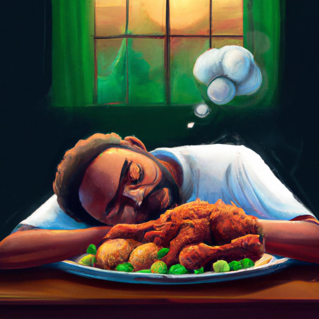 sonhar com frango frito2