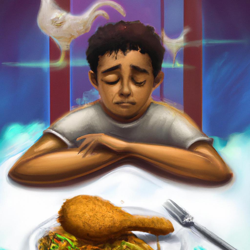 sonhar com frango frito3