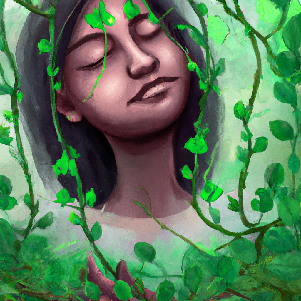 sonhar com galhos de folhas verdes3