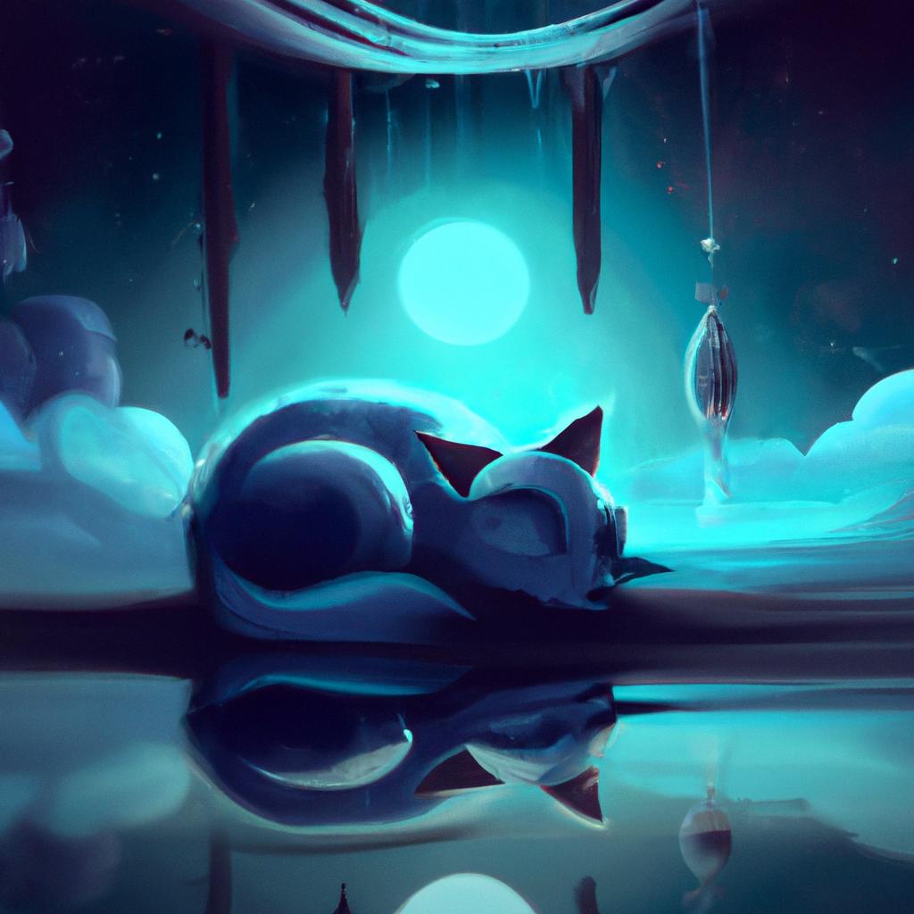 sonhar com gato azul2