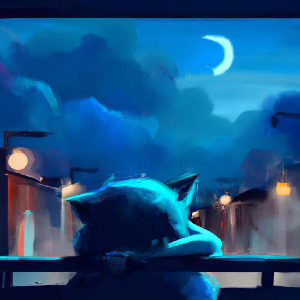 sonhar com gato azul3
