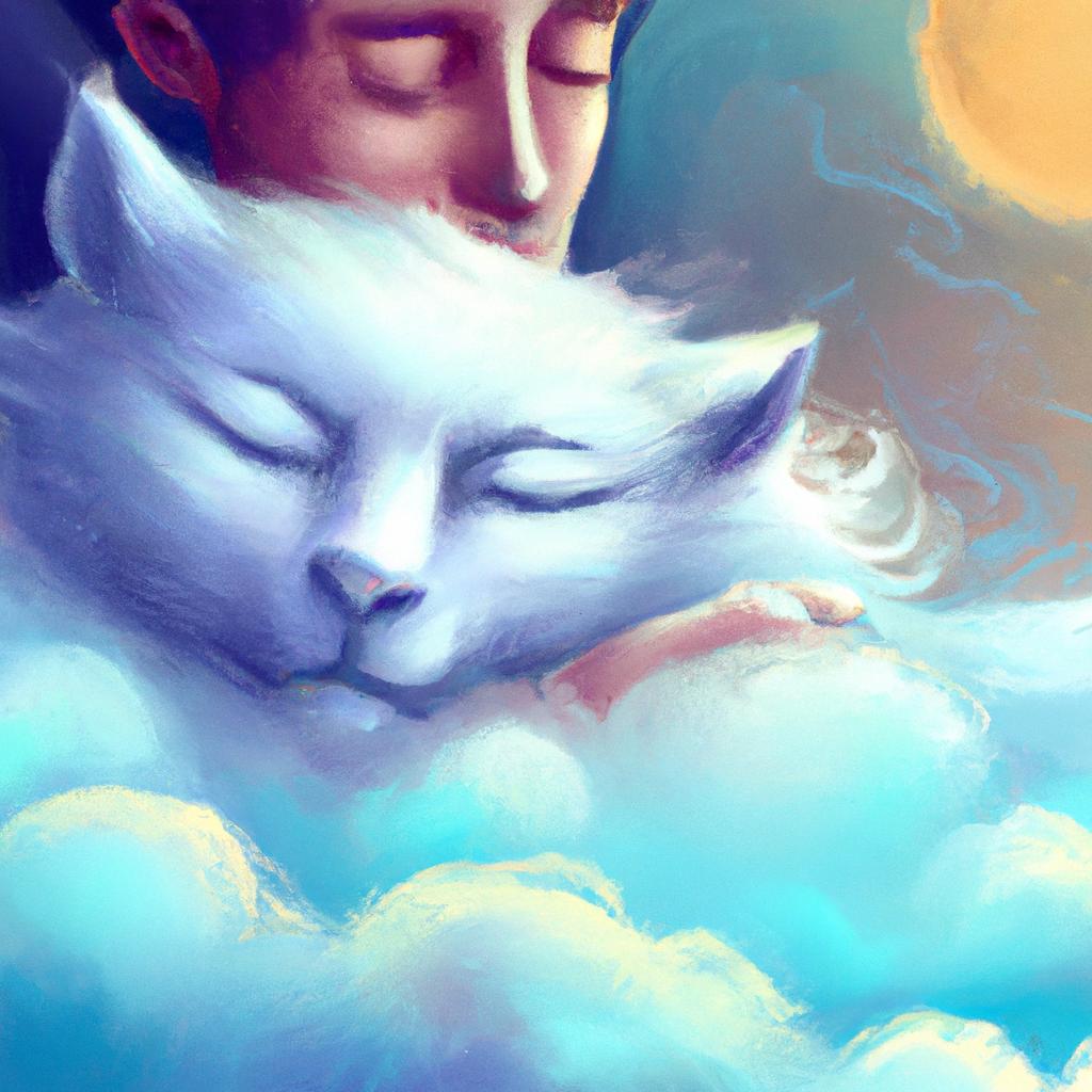 sonhar com gato azul4