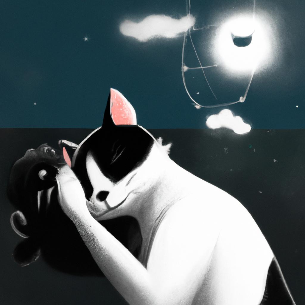 sonhar com gato branco e preto3