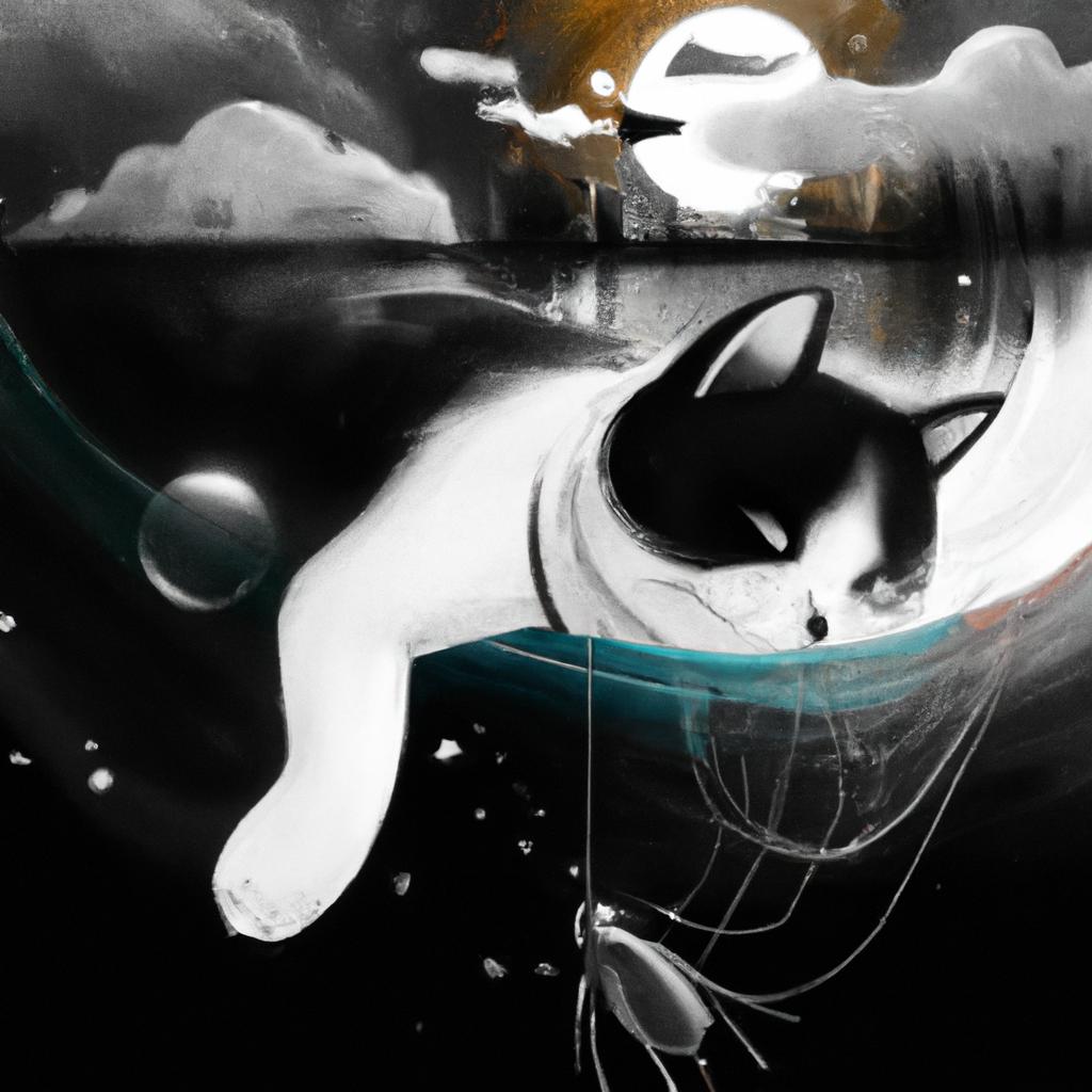 sonhar com gato branco e preto4