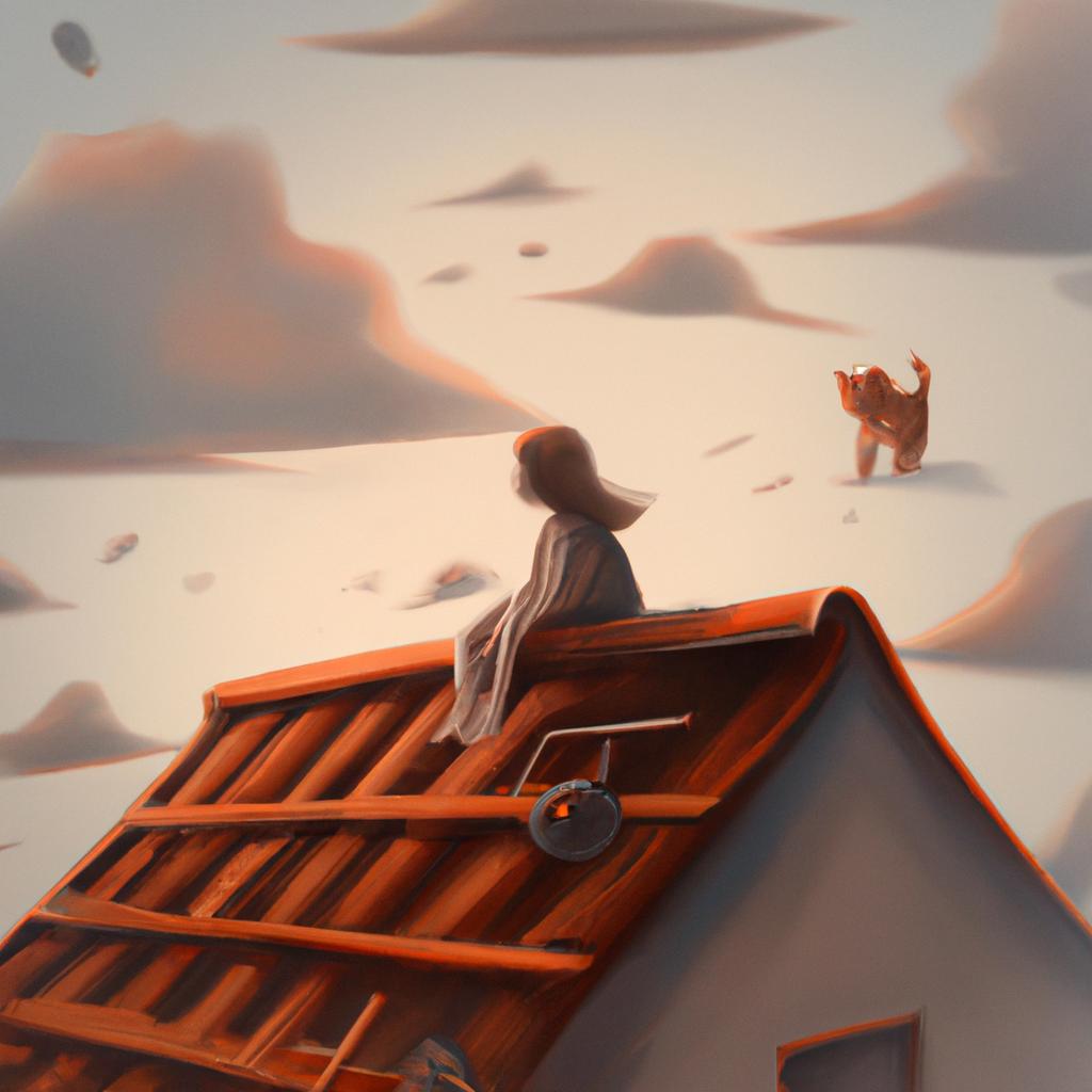 sonhar com gato no telhado3