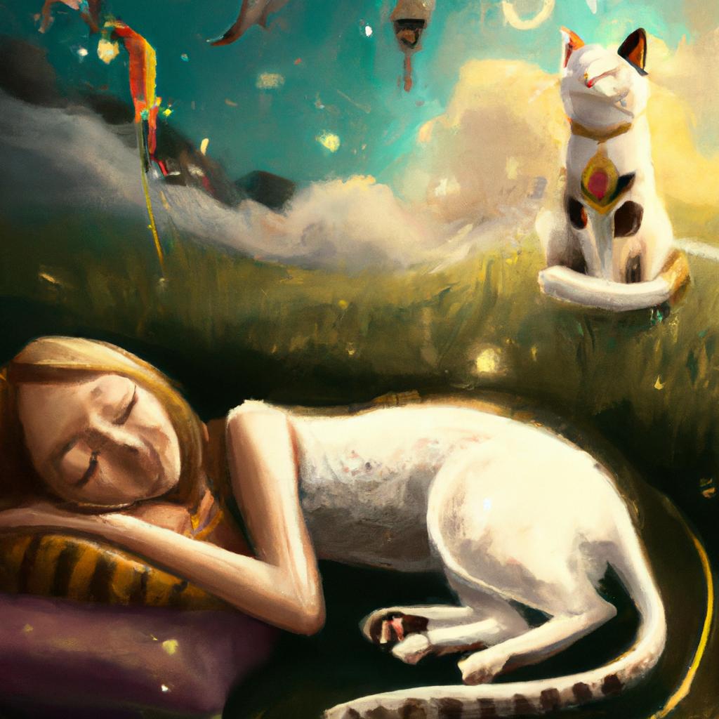 sonhar com gato pintado3