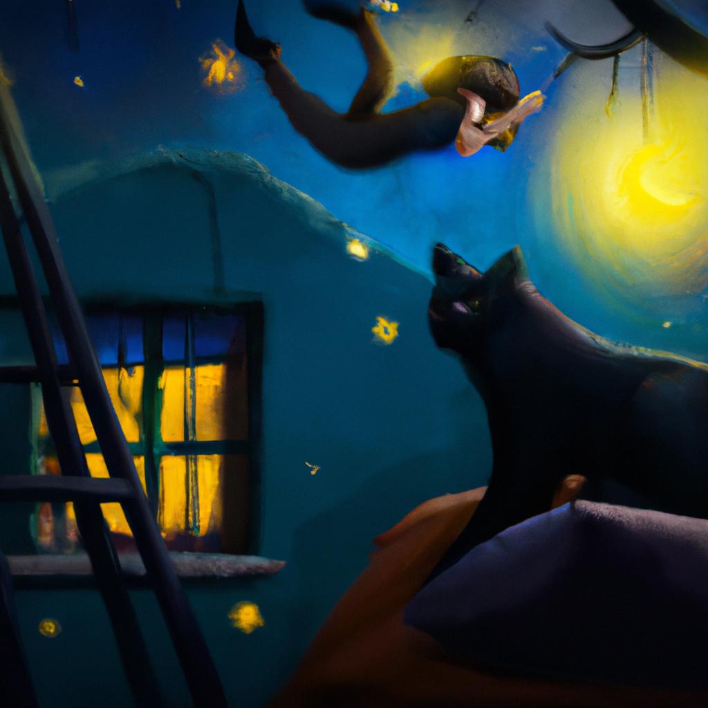 sonhar com gato preto me atacando2