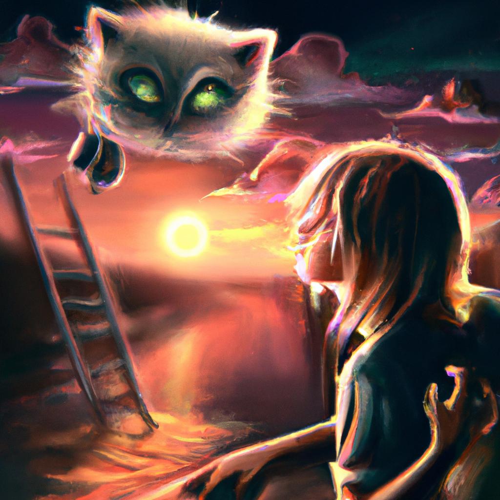 Imagem de capa do post Sonhar com Gato Te Atacando: Descubra o Significado! com um desenho digital