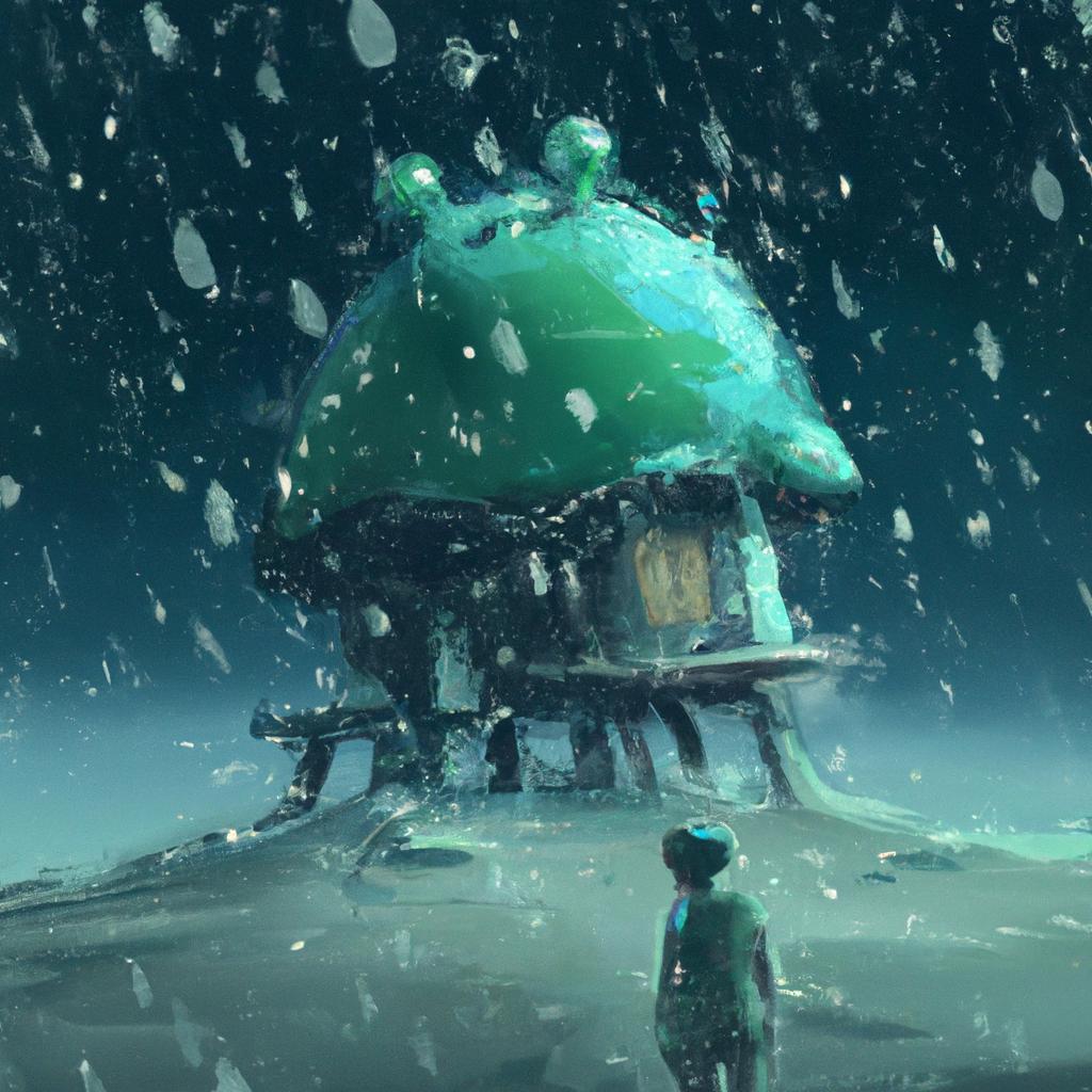 Imagem de capa do post Descubra o Significado de Sonhar com Granizo! com um desenho digital