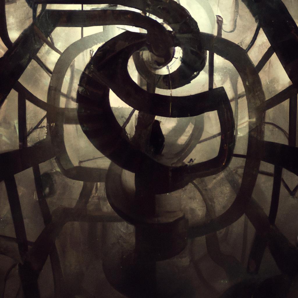 Imagem de capa do post Sonhar com Labirinto de Escadas: Descubra o Significado! com um desenho digital