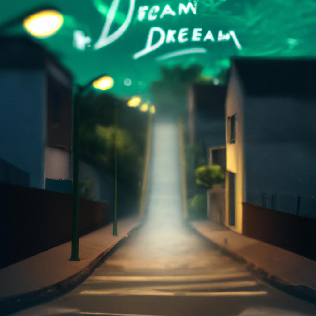 Imagem de capa do post "Descubra o que Significa Sonhar com Ladeira!" com um desenho digital