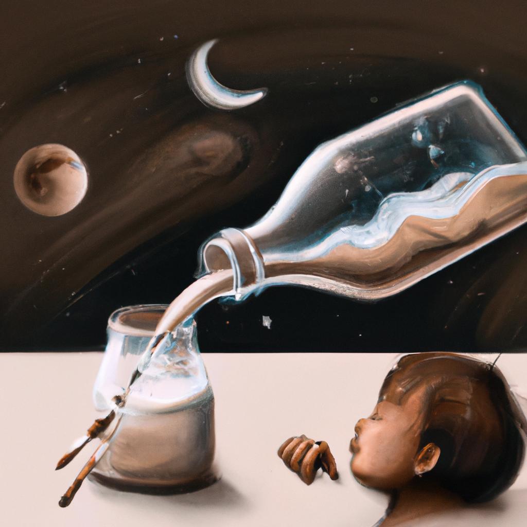 Imagem de capa do post "Descubra o que Significa Sonhar com Leite Fervendo!" com um desenho digital