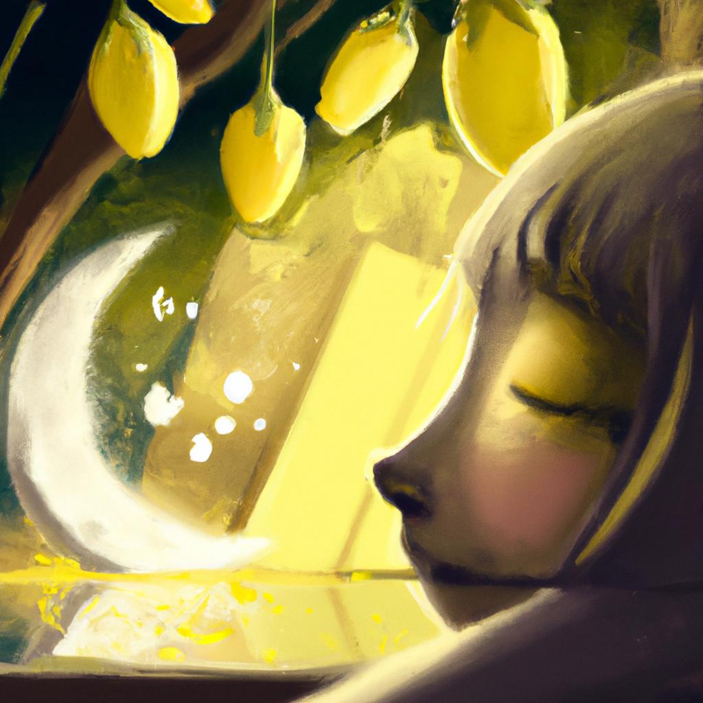 Imagem de capa do post "Descubra o Significado de Sonhar com Limão Amarelo!" com um desenho digital