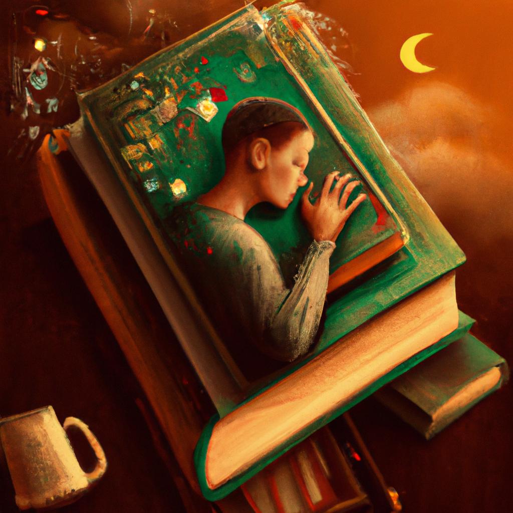 Imagem de capa do post Sonhar com Livro Antigo: Descubra seu Significado! com um desenho digital
